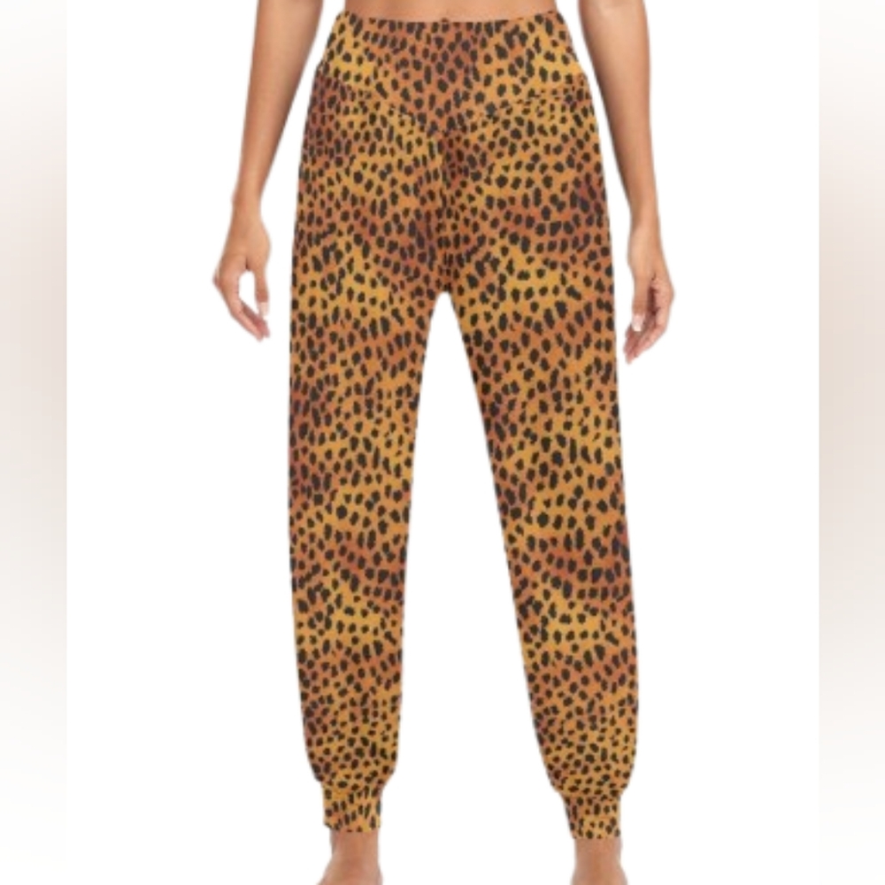 Umiriko Leopard Print Jogger Pants